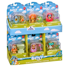 TM Toys Bluey kezdő csomag figura - Többfajta (BLU17183-17177)