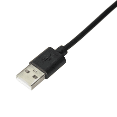 Akyga USB-A apa - USB-A apa Adat- és töltőkábel 1.8m - Fekete (AK-USB-11)