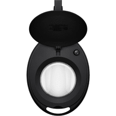 Goobay 65575 LED Asztali lámpa nagyítóval - Fekete (65575)