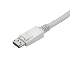 Startech StarTech.com CDP2DPMM3MW video átalakító kábel 3 M USB C-típus DisplayPort Fehér (CDP2DPMM3MW)