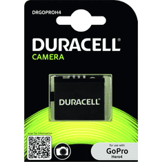 Duracell DRGOPROH4 akkumulátor digitális fényképezőgéphez/kamerához Lítium-ion (Li-ion) 1160 mAh (DRGOPROH4)