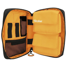 Rollei R20257 Akciókamera táska - Narancs/Fekete (R20257)