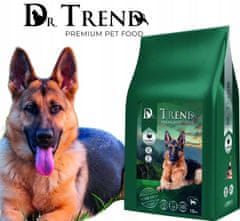 Dr.Trend PREMIUM száraz kutyatáp ACTIVE pulykával 15 kg