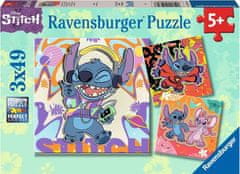 Ravensburger Disney puzzle: 3x49 darabot varrni