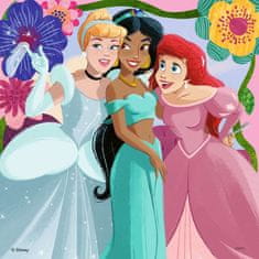 Ravensburger Rejtvény Disney: Hercegnők a mesékből 3x49 darab