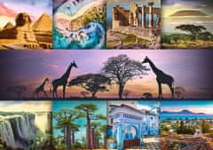 Trefl Puzzle Collage, Afrika 1000 db