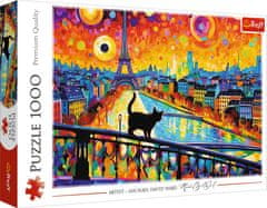 Trefl Puzzle Cat Párizsban 1000 darab