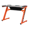 MT-DSK10 Gamer asztal - Fekete/Narancs (MT-DSK10)