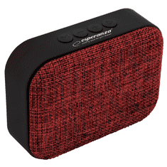 Esperanza Samba Hordozható Bluetooth hangszóró - Piros (EP129R)