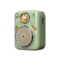 Divoom Beetles Bluetooth hangszóró és rádió - Zöld (BEETLES FM GREEN)