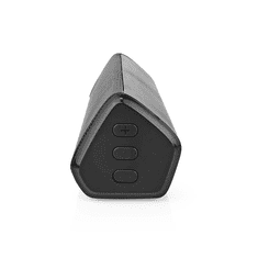 Nedis SPBT2006BK Hordozható Bluetooth hangszóró - Fekete (SPBT2006BK)