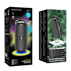 Borofone BR15 Smart Hordozható bluetooth hangszóró - Fekete (BR15 FEKETE)