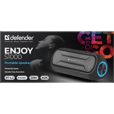 Defender Enjoy S1000 Hordozható Bluetooth hangszóró (65688)