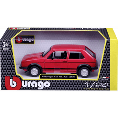 BBurago VW Golf 1 GTI Autómodell 1:24 (18-21089R) (18-21089R)