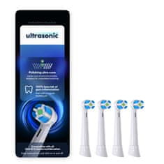 Ultrasonic Cserefejek Oral-B iO-hoz UltimateClean, 4 db, fehér