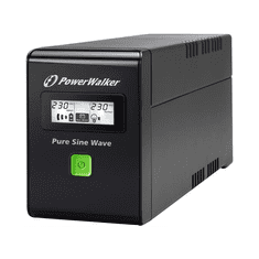 PowerWalker VI800SW-SCHUKO 800VA / 480W Back-UPS (VI800SW-SCHUKO)