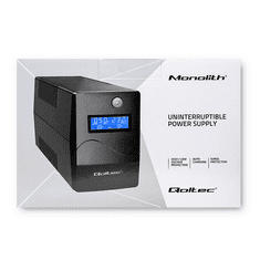 Qoltec Monolith 1000VA / 600W Off-line UPS (53980)