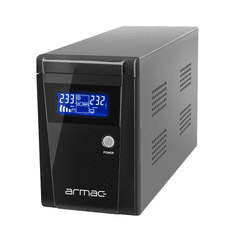 Armac O/1000E/LCD Office 1000E LCD 1000VA / 650W Vonalinteraktív Back-UPS (O/1000E/LCD)