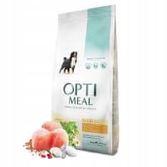 OptiMeal teljes értékű szárazeledel felnőtt, nagytestű kutyák számára - csirke 20 kg