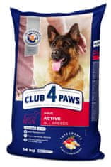 Club4Paws Premium szárazeledel minden fajta aktív kutyának Active14 kg