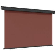 Vidaxl barna oldalsó terasznapellenző 165 x 250 cm 317861