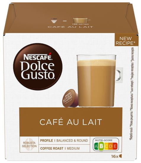 NESCAFÉ Dolce Gusto Café au Lait - kávékapszulák - 16 db