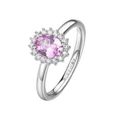 Brosway Elegáns ezüst gyűrű Fancy Vibrant Pink FVP73 (Kerület 52 mm)
