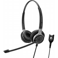 Epos IMPACT SC 662 Headset Vezetékes Fejpánt Iroda/telefonos ügyfélközpont Fekete, Ezüst (1000557)