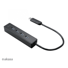 Akasa Connect 4SX USB 3.0 HUB (4 port) (AK-HB-08BK)