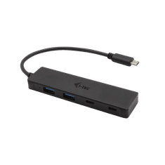 I-TEC Metal C31HUBMETAL2A2C hálózati csatlakozó USB 3.2 Gen 1 (3.1 Gen 1) Type-C 5000 Mbit/s Fekete (C31HUBMETAL2A2C)