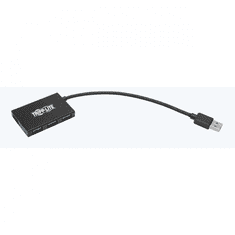 EATON Tripp Lite U360-004-4A-AL hálózati csatlakozó USB 3.2 Gen 1 (3.1 Gen 1) Type-A 5000 Mbit/s Fekete (U360-004-4A-AL)