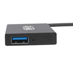 EATON Tripp Lite U360-004-4A-AL hálózati csatlakozó USB 3.2 Gen 1 (3.1 Gen 1) Type-A 5000 Mbit/s Fekete (U360-004-4A-AL)
