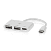 Nedis CCGB64785WT01 USB HUB (3 portos) (CCGB64785WT01)