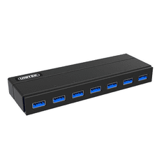 Unitek Y-3184 USB 3.0 HUB (7 port) Fekete (Y-3184)