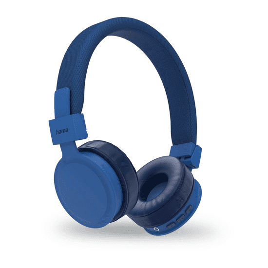 Hama Freedom Lit II Headset Vezeték nélküli Fejpánt Hívás/zene USB C-típus Bluetooth Kék