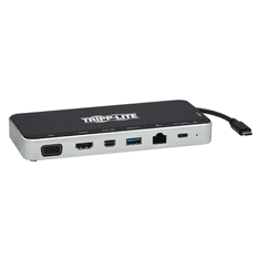 EATON Tripp Lite U442-DOCK16-B dokkoló állomás és port replikátor Vezetékes USB 3.2 Gen 1 (3.1 Gen 1) Type-C Szürke (U442-DOCK16-B)