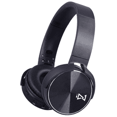 Trevi DJ 12E50 BT Headset Vezeték nélküli Fejpánt Hívás/zene Micro-USB Bluetooth Fekete (DJ 12E50 BT-B)