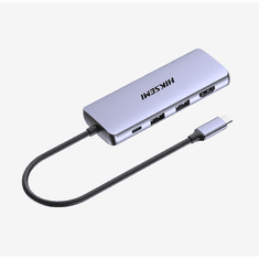 Hikvision Hiksemi HS-HUB-DS8 USB-C 100W Univerzális dokkoló (HS-HUB-DS8)