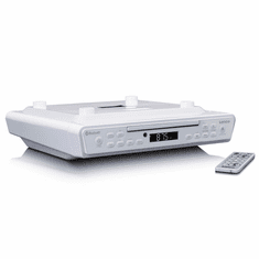 LENCO KCR-150 Konyhai Bluetooth Rádió CD lejátszó - Fehér (KCR150WH)