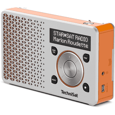 Technisat DigitRadio 1 Rádió - Ezüst/Narancs (0003/4997)