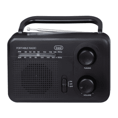 Trevi 0RA7F6400 rádió Hordozható Analóg Fekete (RA 7F64)