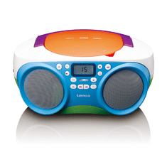 LENCO SCD-41 Hordozható gyermek rádió/MP3 lejátszó/CD lejátszó (SCD-41 USB KIDS)