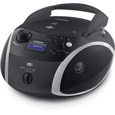GRUNDIG GRB 4000 BT Digitális 3 W DAB+, FM Fekete, Ezüst MP3-lejátszás (GPR1130)