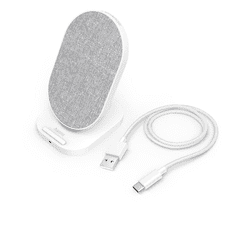 Hama QI-FC10S-Fab Okostelefon Fehér USB Vezeték nélkül tölthető Gyorstöltés Beltéri (201686)