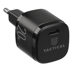 Tactical Base Plug Mini Hálózati USB-C töltő - Fekete (20W) (57983107236)