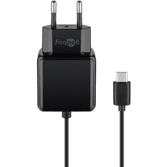 Goobay USB-C Hálózati töltő - Fekete (15W) (45040)