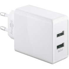 Goobay 44957 Hálózati 2-es USB-A töltő (5V / 2A) (44957)