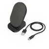 QI-FC15S-Fab Okostelefon Fekete USB Vezeték nélkül tölthető Gyorstöltés Beltéri (201685)