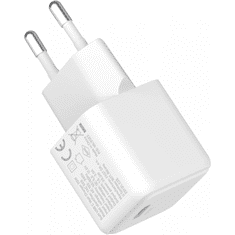 Yenkee YAC G20 Volt GaN USB Type-C Hálózati töltő - Fehér (20W) (YAC G20)