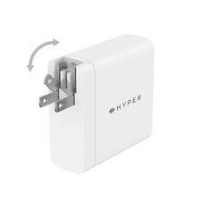 Hyper Juice USB-A / 2x USB-C Hálózati Töltő - Fehér (140W) (HJG140WW)